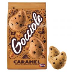 Caramel and Chocolate Gocciole Cookies
