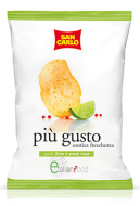 Lime and Pink Pepper Potato Chips San Carlo 